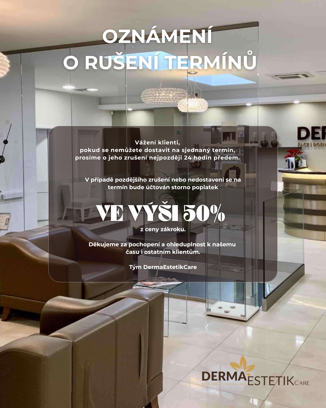       
          Oznámení o rušení termínů
      